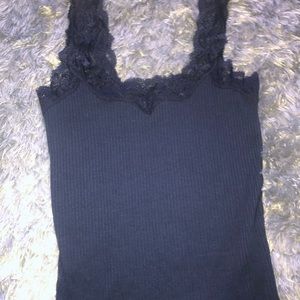 J.Crew Lacy Blue Tank